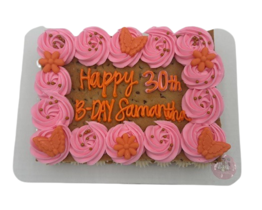 Half Sheet Cookie Cake - Double Layer