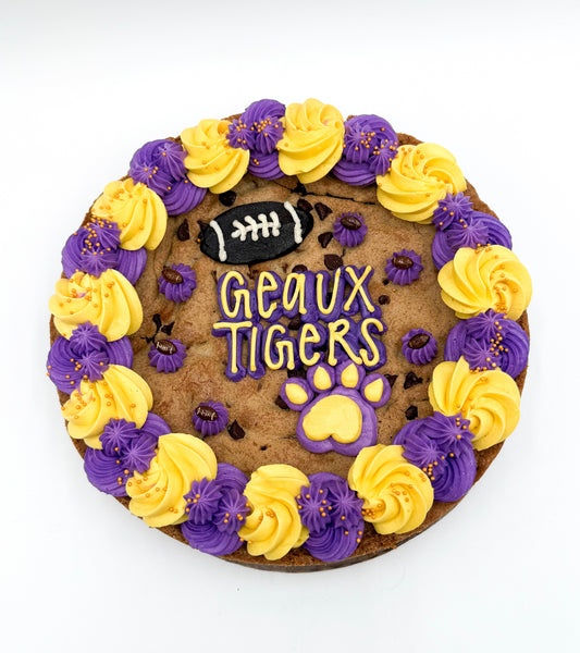 LSU Cookie Cake