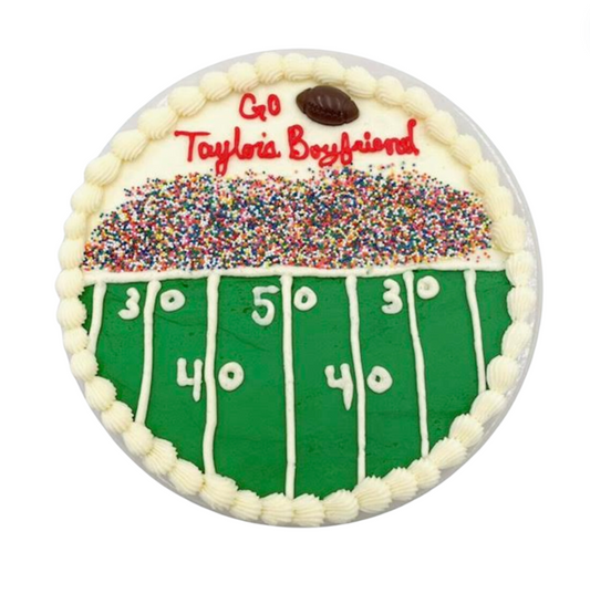 Football Cookie Cake