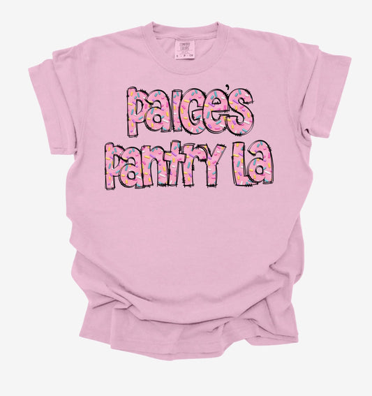 Paige’s Pantry Sprinkle Design
